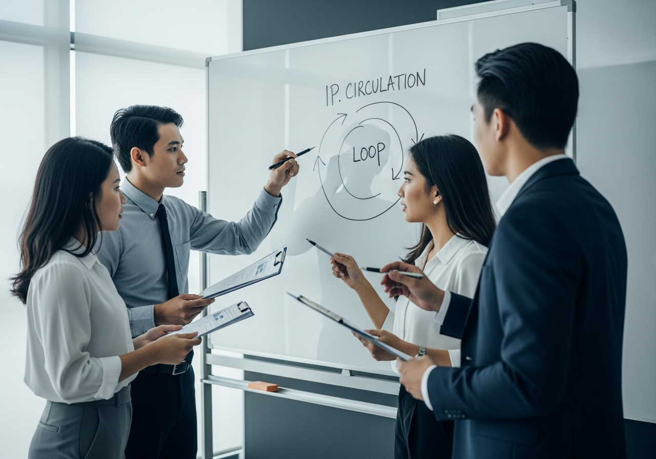 IP循環のスケッチ